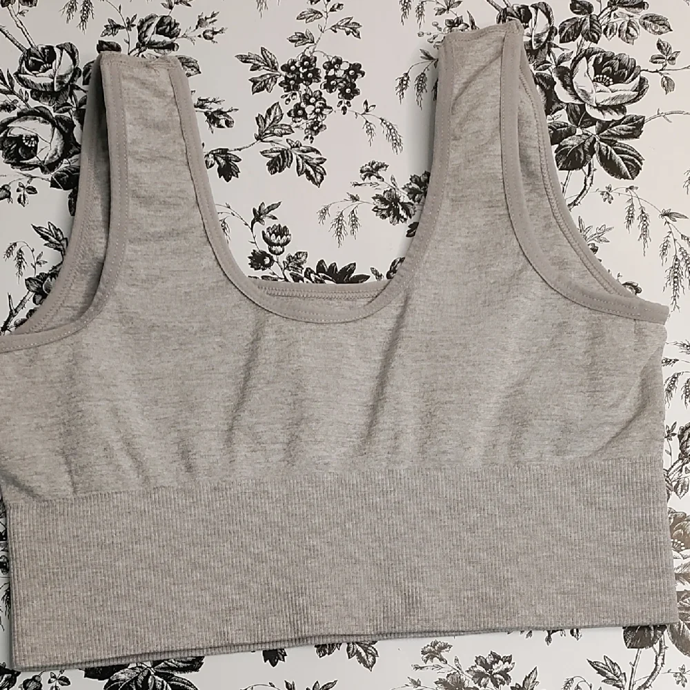 Steve Madden Gray Sports Bra Intimates - Picture 4 of 5